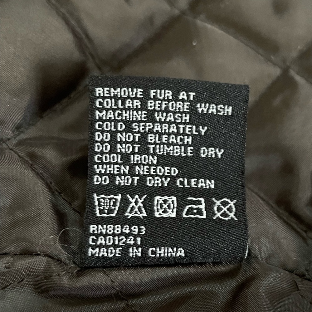BNCI Faux Fur collar winter coat / parka Utility jacket - Picture 7 of 14